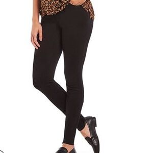 KUT from the Kloth High Waist, "Mia" Skinny Jeans - Black